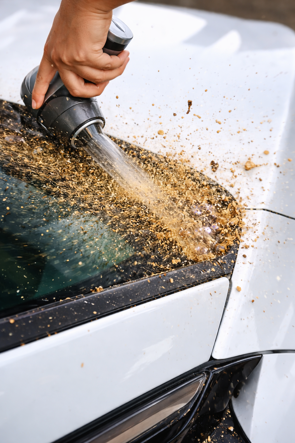 3 in 1 Wireless Mini Car Vacuum Cleaner – Powerful Suction, Rechargeable, with Blower Function for Car & Home